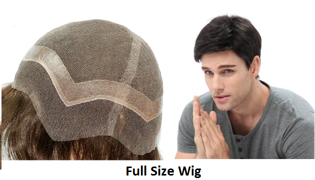 men's full wig